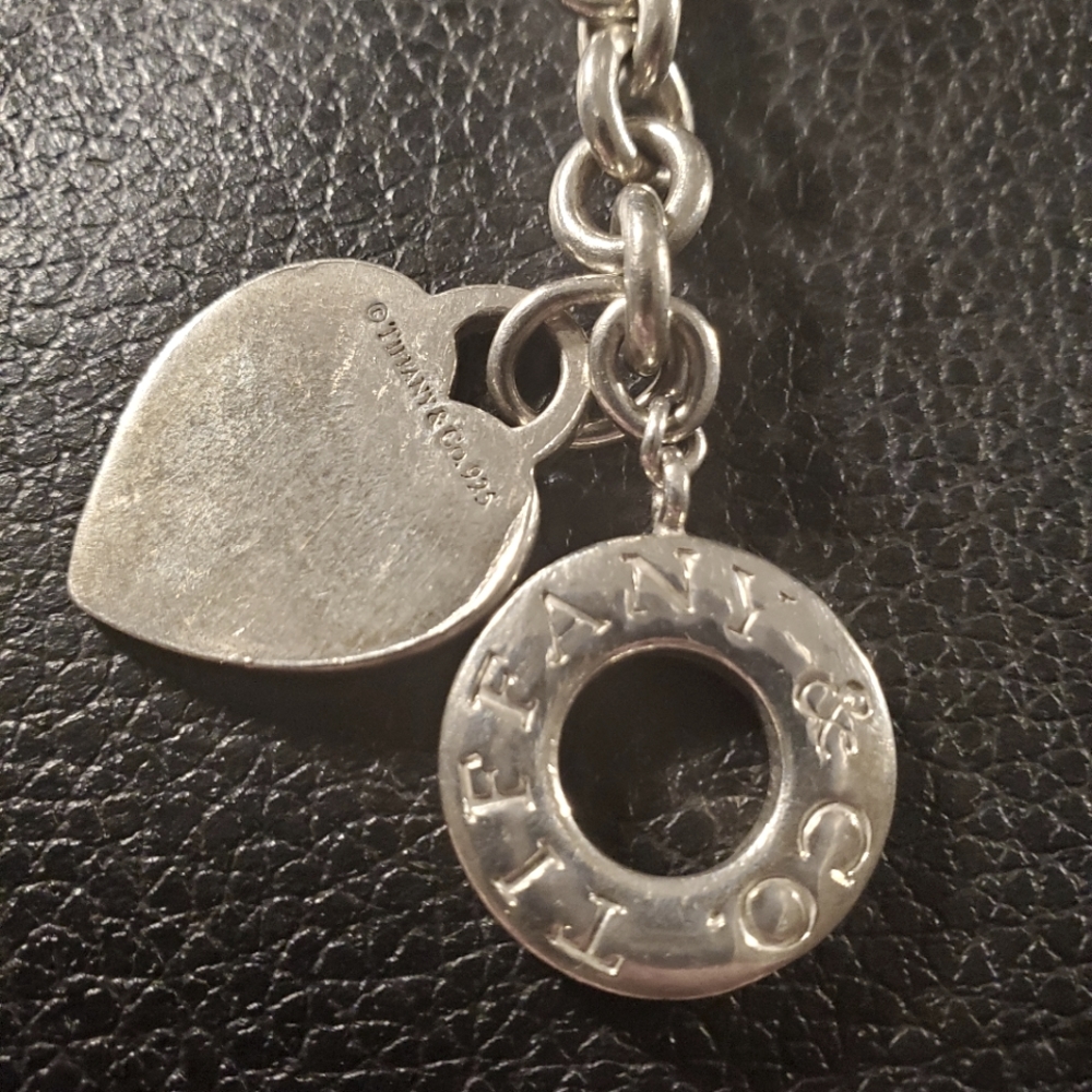 Authentic Tiffany & Co. heart toggle bracelet
